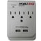Mobile Edge Dual Power Dx (3 Ac And 2 Usb MEAUAC - alternate 2